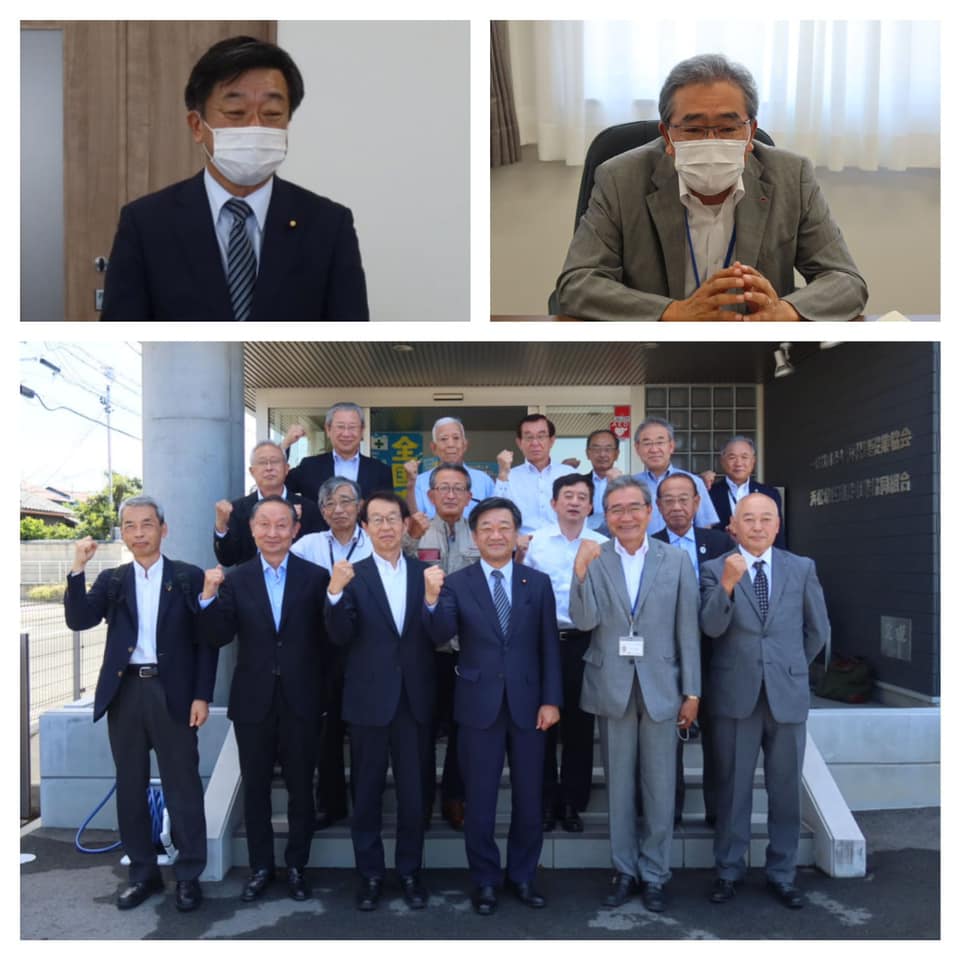 静岡県知事選 岩井しげき選挙事務所に激励訪問 足立としゆきのhp